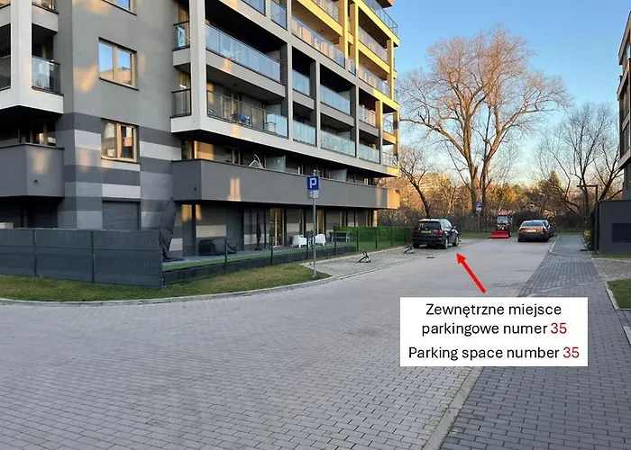 Nenufar Cracow Garden Parter Free Darmowy Parking Ogród Netflix Klimatyzacja * Kraków